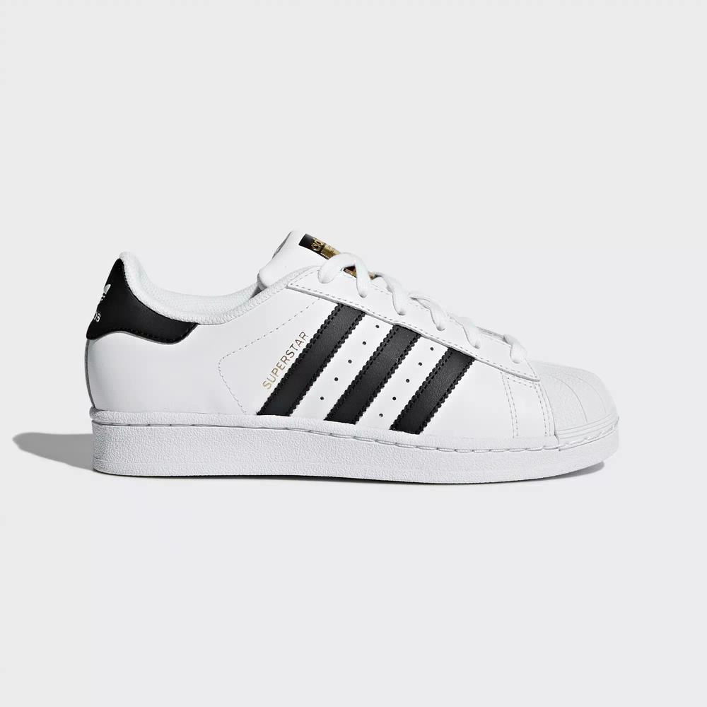 Adidas Superstar Tenis Blancos Para Niña (MX-49878)
